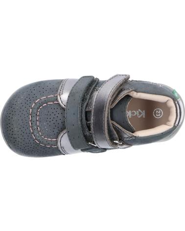 Bottines pour Fille KICKERS 829620 BANGGY 122 GRIS BRILLANT