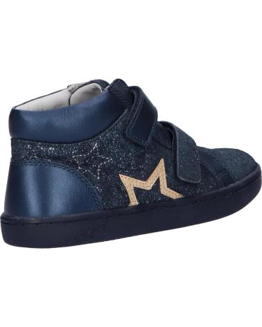 Bottines pour Fille KICKERS 829990 LILUKRO 103 MARINE METALLISE