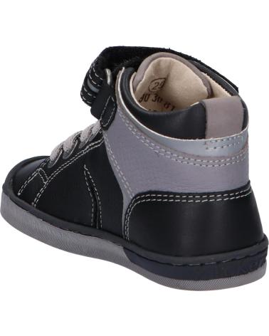 Bottes pour Garçon KICKERS 830090 IRELAS 81 NOIR GRIS
