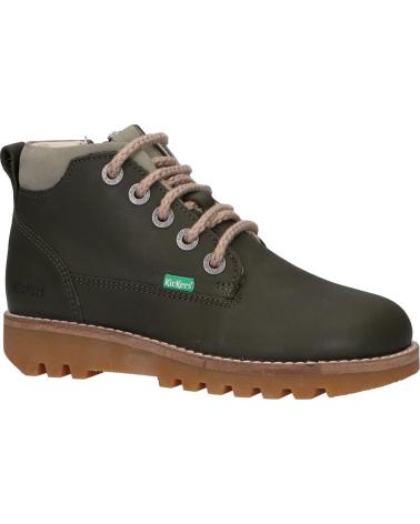 girl and boy boots KICKERS 829840 NEWNOBO 202 KAKI