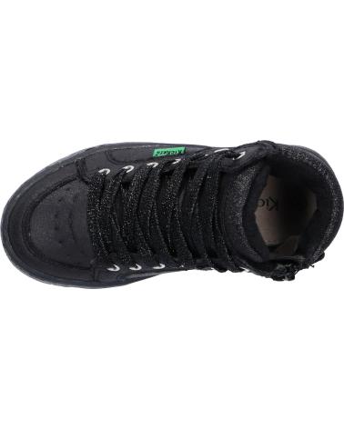 Botas de Niña KICKERS 739352 LOWELL 81 NOIR BRILLANT
