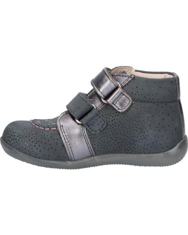 Bottines pour Fille KICKERS 829620 BANGGY 122 GRIS BRILLANT