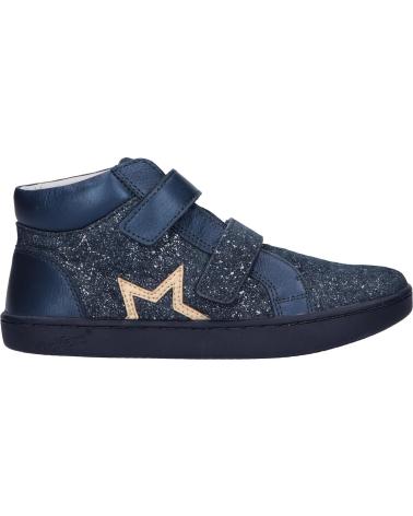 Bottines pour Fille KICKERS 829990 LILUKRO 103 MARINE METALLISE