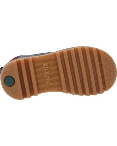 girl and boy boots KICKERS 829840 NEWNOBO 101 MARINE
