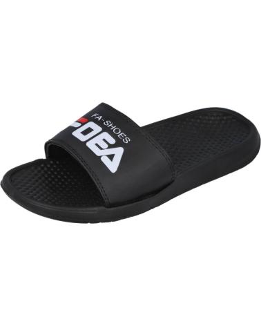 Tongs pour Femme et Garçon L&R SHOES LR SHOES 8192 CHANCLAS DE PLAYA NINO NEGRO