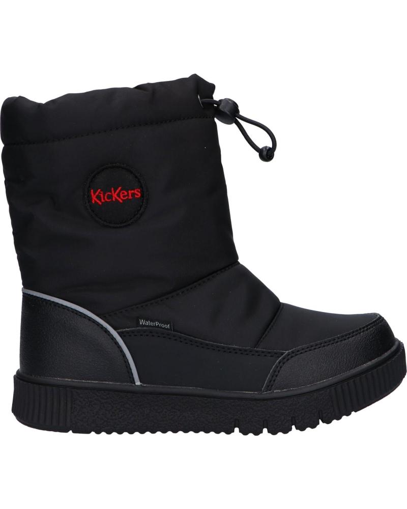 Boots für Mädchen und Junge KICKERS 830180 ATLAK 8 NOIR