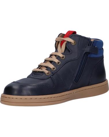 Stivali per Bambina e Bambino KICKERS 829890 TACKFLO 103 MARINE BLEU ROUGE