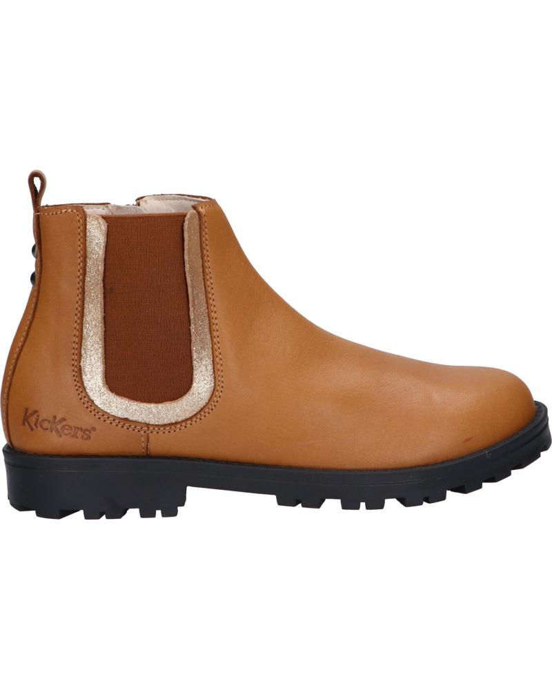Bottes pour Fille KICKERS 830030 GROOKY 116 CAMEL OR