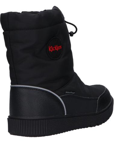 Boots für Mädchen und Junge KICKERS 830180 ATLAK 8 NOIR