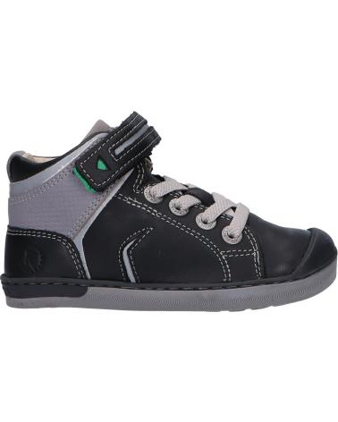 Bottes pour Garçon KICKERS 830090 IRELAS 81 NOIR GRIS