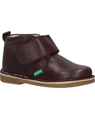 Stivaletti per Bambina e Bambino KICKERS 829901 TYPTOP 92 MARRON FONCE