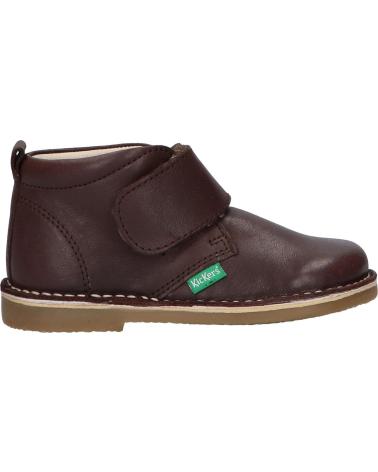 Stivaletti per Bambina e Bambino KICKERS 829901 TYPTOP 92 MARRON FONCE