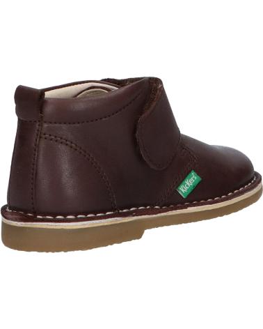 Stivaletti per Bambina e Bambino KICKERS 829901 TYPTOP 92 MARRON FONCE