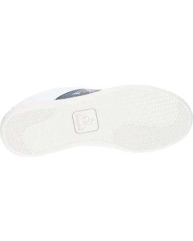 Woman and girl and boy Zapatillas deporte LE COQ SPORTIF 2110077 COURTCLASSIC GS OPTICAL WHITE-DRESS BLUE