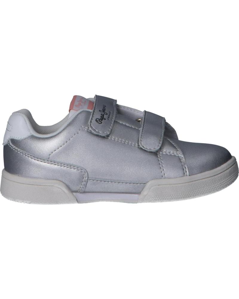 Sapatilhas de Menina PEPE JEANS PGS30465 LAMBERT 914 SILVER GREY
