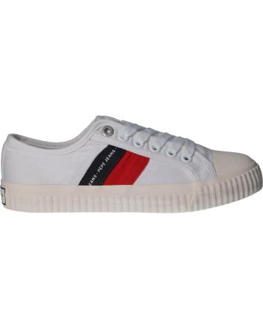 Sneaker für Damen und Mädchen und Junge PEPE JEANS PBS30427 MALIBU 800 WHITE