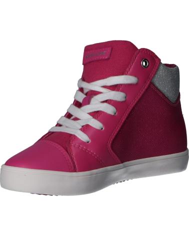 Esportes  de Menina GEOX J024ND 000NF J GISLI C0886 FUCHSIA-WHITE