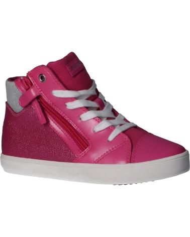 Esportes  de Menina GEOX J024ND 000NF J GISLI C0886 FUCHSIA-WHITE