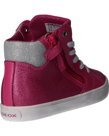Esportes  de Menina GEOX J024ND 000NF J GISLI C0886 FUCHSIA-WHITE