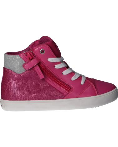 Esportes  de Menina GEOX J024ND 000NF J GISLI C0886 FUCHSIA-WHITE