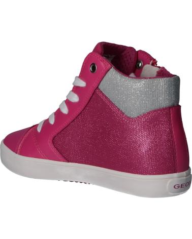 Esportes  de Menina GEOX J024ND 000NF J GISLI C0886 FUCHSIA-WHITE