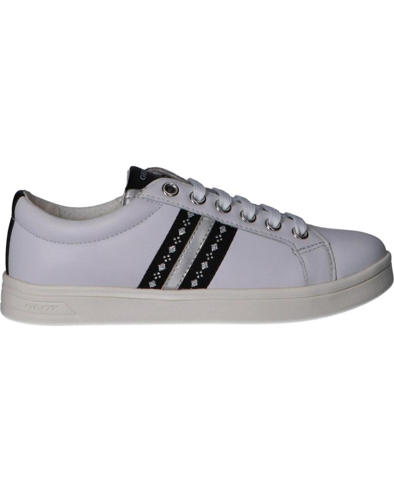 girl Trainers GEOX J024MH 00085 J DJOCK C1000 WHITE