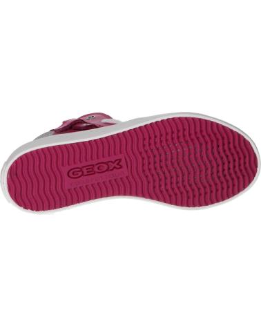 Esportes  de Menina GEOX J024ND 000NF J GISLI C0886 FUCHSIA-WHITE