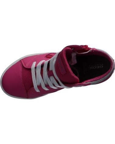 Esportes  de Menina GEOX J024ND 000NF J GISLI C0886 FUCHSIA-WHITE
