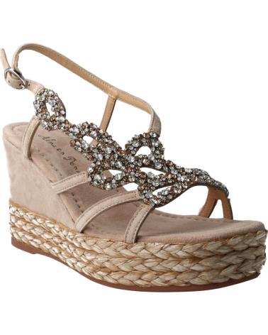 Sandalias de Mujer ALMA EN PENA SANDALIA ADORNOS SUEDE VISON