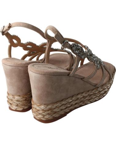 Sandalias de Mujer ALMA EN PENA SANDALIA ADORNOS SUEDE VISON