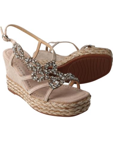 Sandalias de Mujer ALMA EN PENA SANDALIA ADORNOS SUEDE VISON