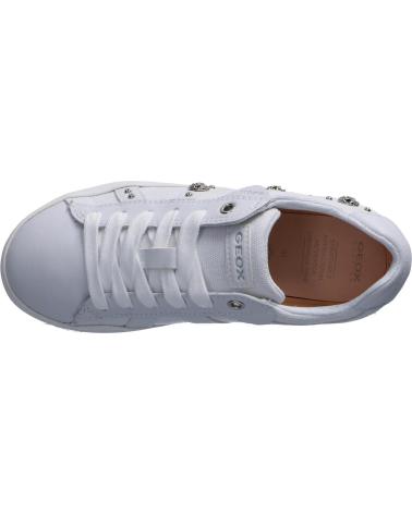 Esportes  de Menina GEOX J02D5A 01085 J KILWI C1000 WHITE