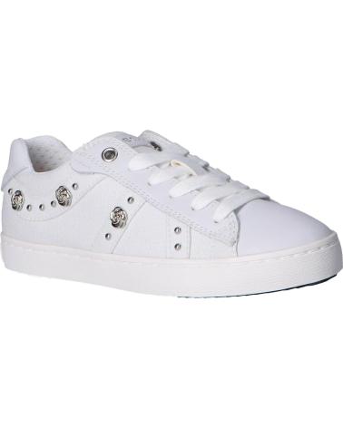 Esportes  de Menina GEOX J02D5A 01085 J KILWI C1000 WHITE