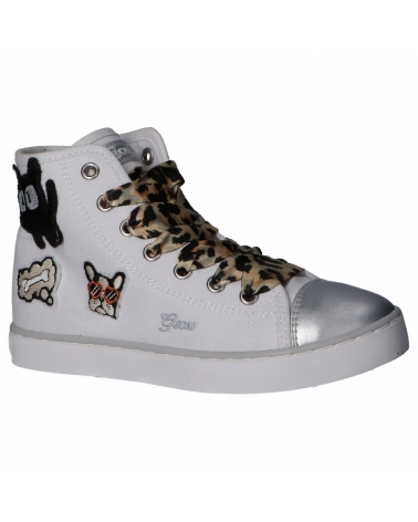 Esportes  de Menina GEOX J0204D 00010 J CIAK C0405 WHITE-BEIGE