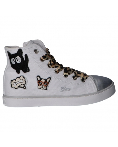 Esportes  de Menina GEOX J0204D 00010 J CIAK C0405 WHITE-BEIGE