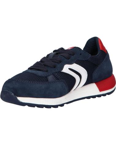 Sportschuhe für Junge GEOX J949ED 01422 J ALBEN C0735 NAVY-RED