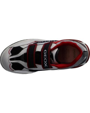 Sportschuhe für Junge GEOX J02BRA 014BU J INEK C0050 WHITE-RED