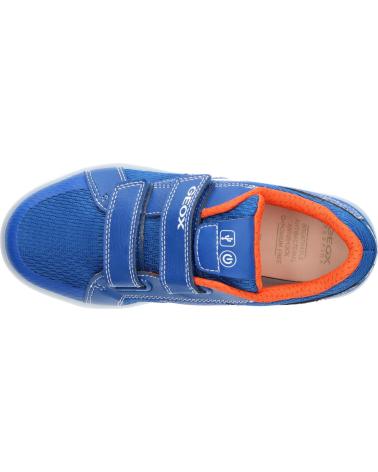 Sapatilhas de Menino GEOX J925PA 014BU J KOMMODOR C0685 ROYAL-ORANGE