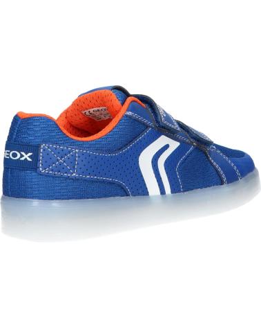 Sapatilhas de Menino GEOX J925PA 014BU J KOMMODOR C0685 ROYAL-ORANGE