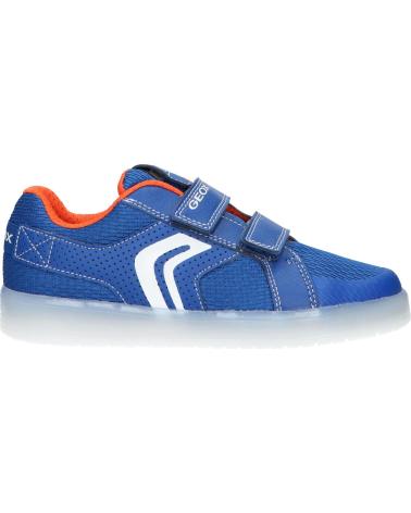 Sportschuhe für Junge GEOX J925PA 014BU J KOMMODOR C0685 ROYAL-ORANGE