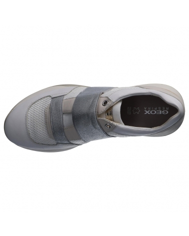 Woman Zapatillas deporte GEOX D94FRD 01485 D SUZZIE C1327 WHITE-LT GOLD
