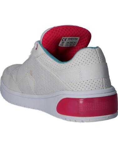 girl Zapatillas deporte GEOX J928DA 014BU J XLED C0563 WHITE-FUCHSIA