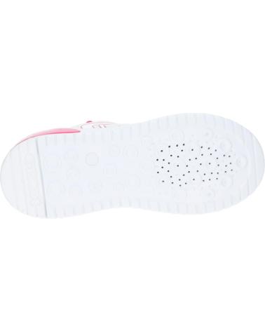 girl Zapatillas deporte GEOX J928DA 014BU J XLED C0563 WHITE-FUCHSIA