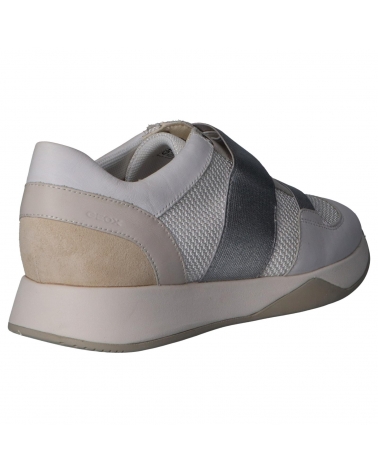 Woman Zapatillas deporte GEOX D94FRD 01485 D SUZZIE C1327 WHITE-LT GOLD