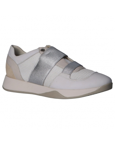 Woman Zapatillas deporte GEOX D94FRD 01485 D SUZZIE C1327 WHITE-LT GOLD
