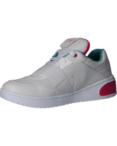 girl Zapatillas deporte GEOX J928DA 014BU J XLED C0563 WHITE-FUCHSIA