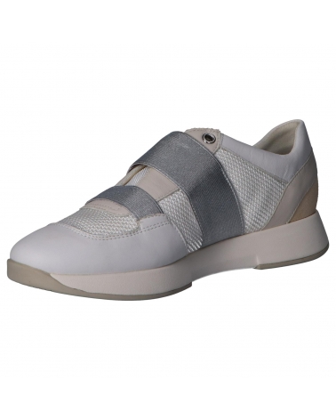 Woman Zapatillas deporte GEOX D94FRD 01485 D SUZZIE C1327 WHITE-LT GOLD