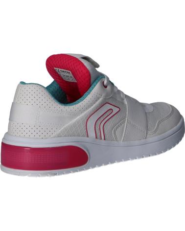 girl Zapatillas deporte GEOX J928DA 014BU J XLED C0563 WHITE-FUCHSIA