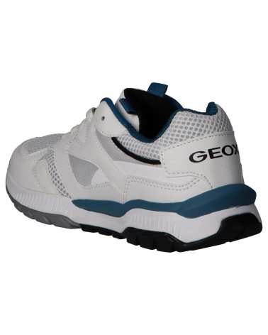 Sportschuhe für Junge GEOX J02AXC 014BU J TUONO C1ZJ4 WHITE-PETROL