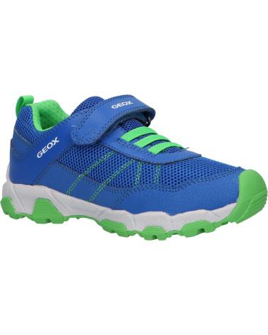 Sportschuhe für Junge GEOX J023LA 0FE14 J MAGNETAR C4165 ROYAL-GREEN